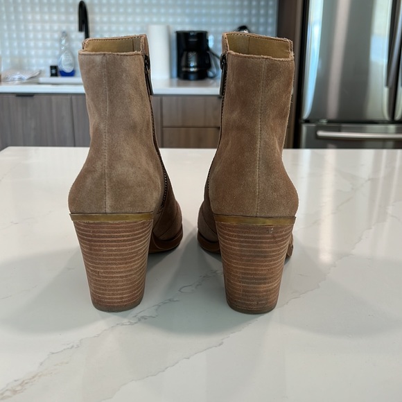 Lucky Brand Shoes: Floral Embroidered Ankle Boots - Picture 6 of 7